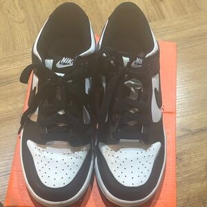 Nike Black and White Athletic Shoes